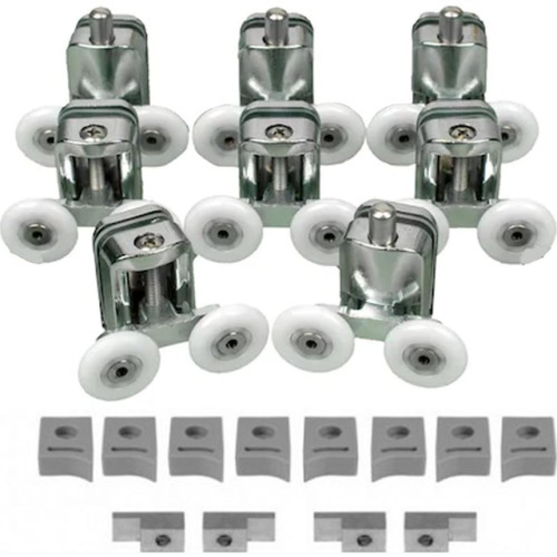 Venita Metal Gövdeli Duşakabin Cam Kabin Tekerleği Takım 24 mm