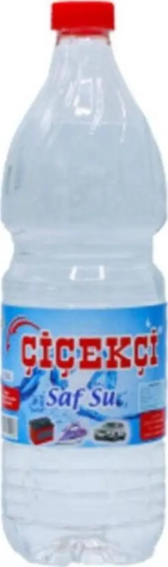 Çiçekçi Oto Saf Su ve Ütü Akü ve Radyatör Suyu  1 Litre Pet Kilitli Kapaklı