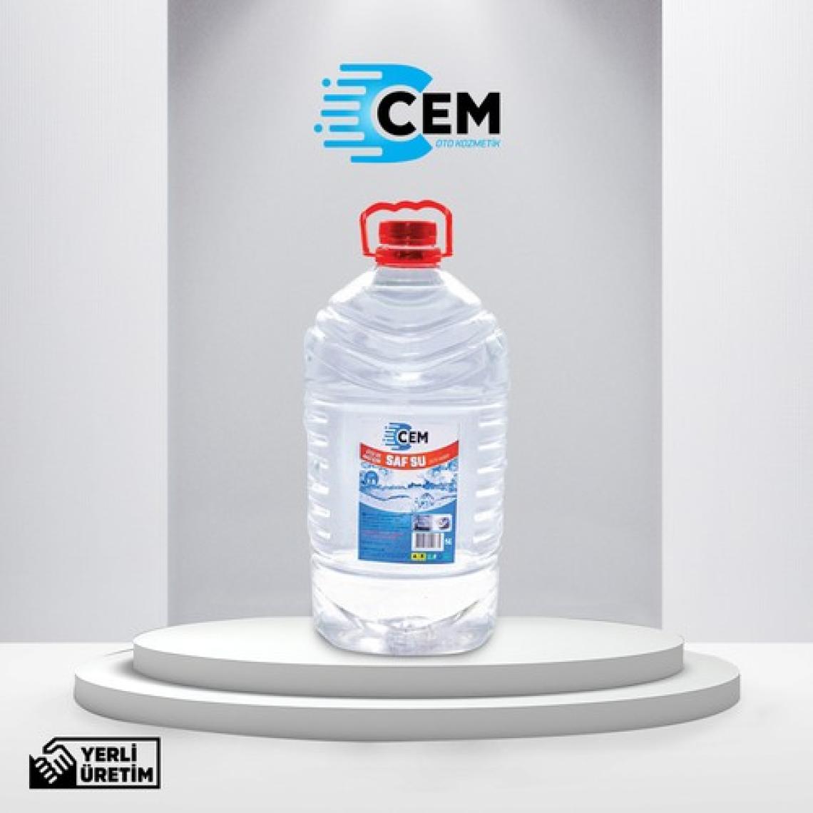 CEM CAR CARE Saf Su Ütü ve Akü Suyu 5 LT