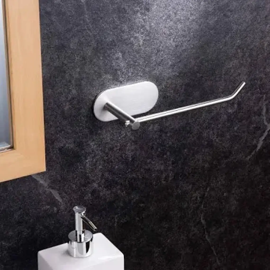 Zift Unique Yapışkanlı Sistem Paslanmaz Çelik Havlu Askılığı / Havluluk / Mutfak & Banyo Havlu Askısı