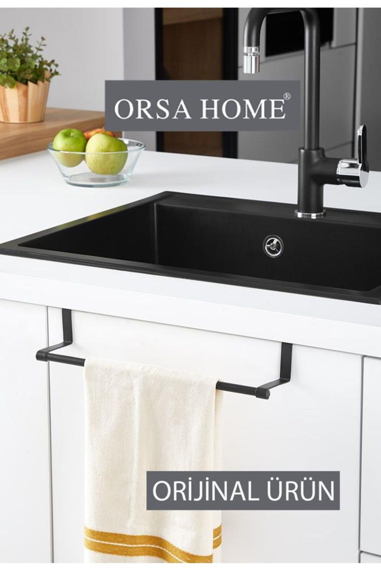Orsa Home 958  Dolap Kapağı Havluluk Siyah