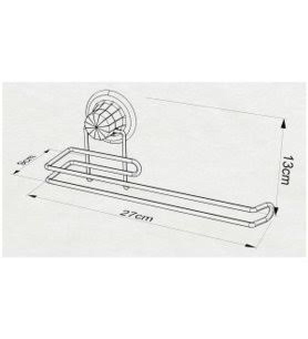 Tekno-tel Vakumlu Kağıt Havluluk Krom DM272
