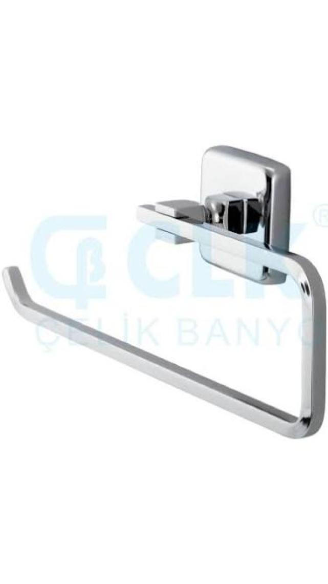 Çelik Banyo Kumru Kağıt Havluluk Kapaksız