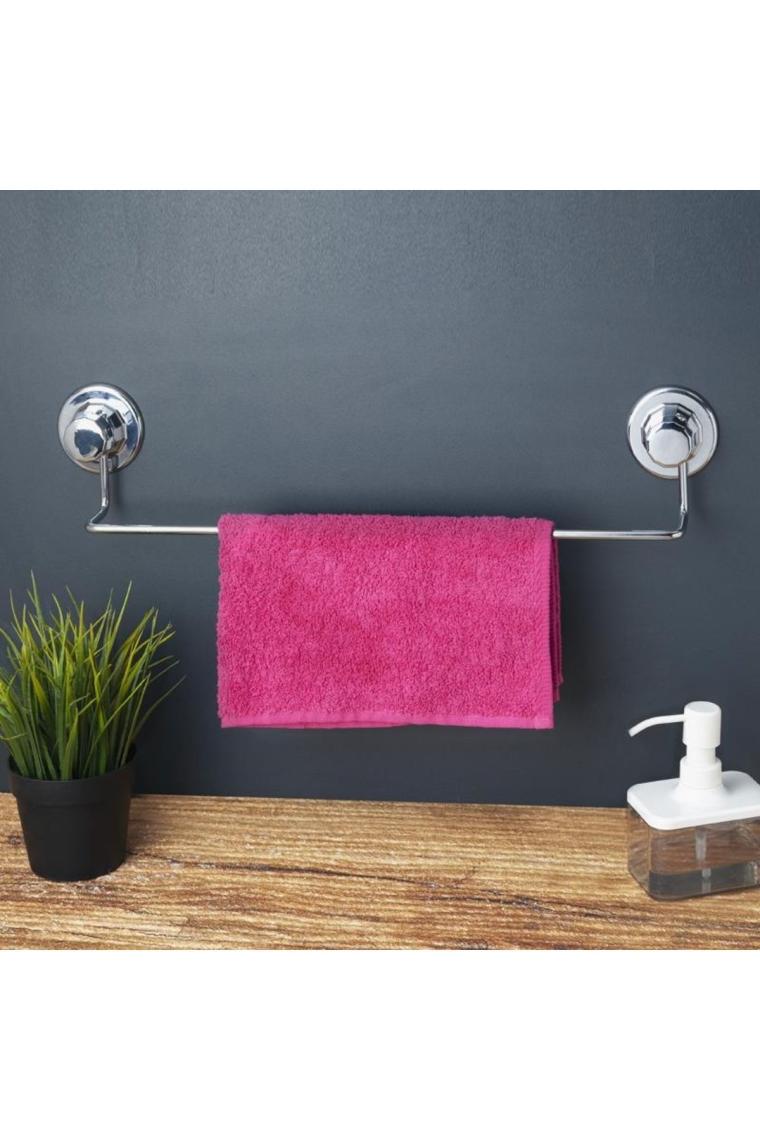Paslanmaz Vakumlu Banyo Tuvalet Havlu Askısı Krom