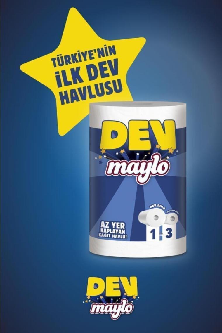 Dev Kağıt Havlu Pro Pack 8 Rulo
