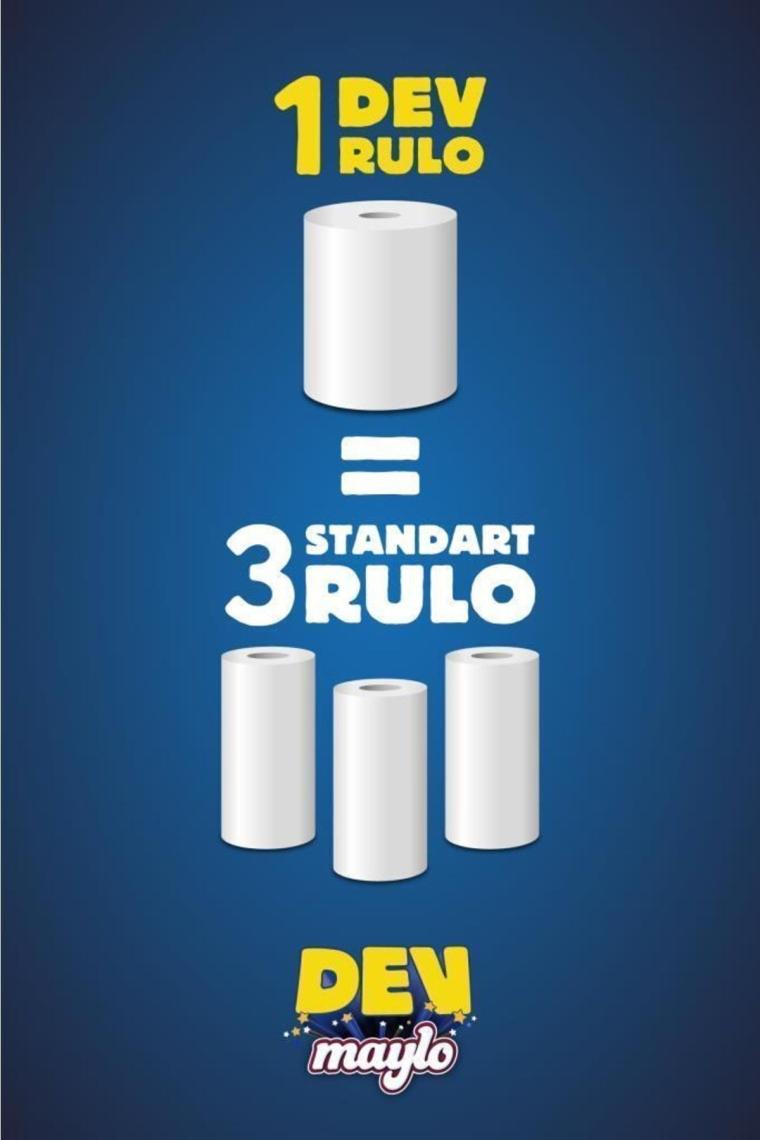Dev Kağıt Havlu Pro Pack 8 Rulo