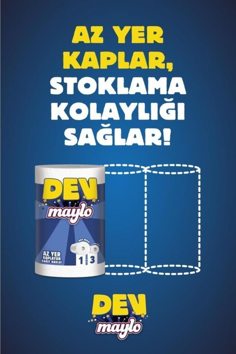Dev Kağıt Havlu Pro Pack 8 Rulo