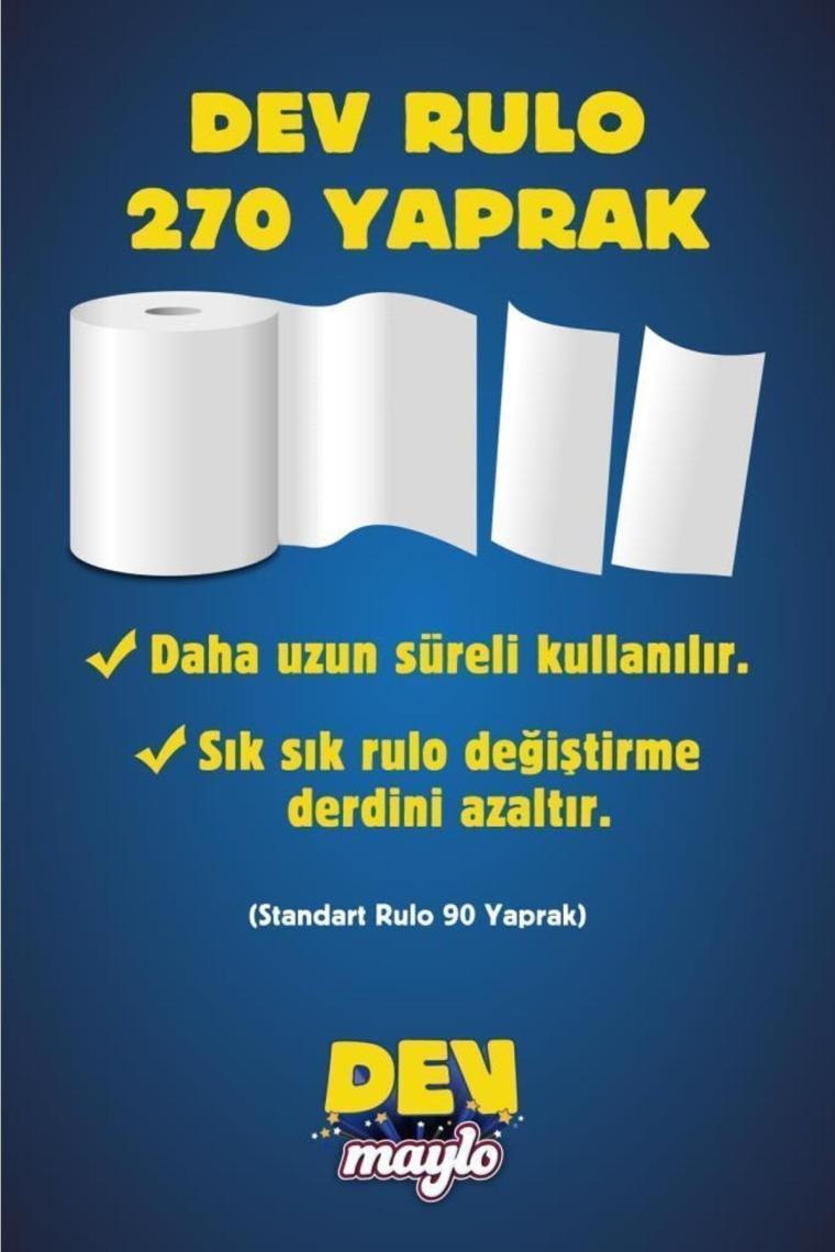 Dev Kağıt Havlu Pro Pack 8 Rulo