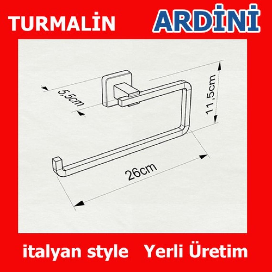 Ardini Turmalin Kağıt Havluluk Siyah