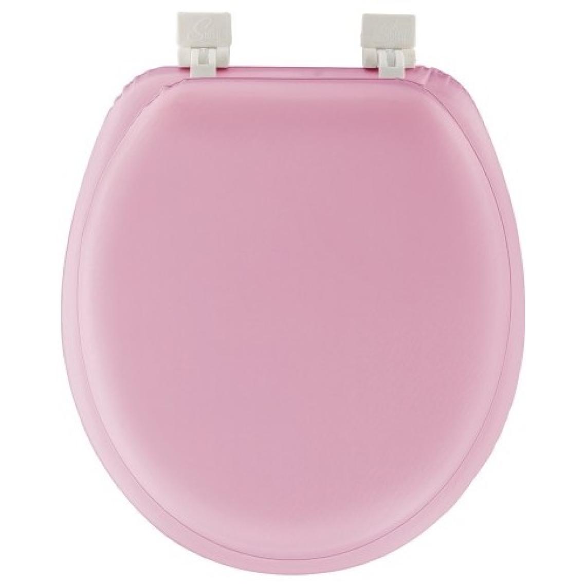 Softy Jumbo Düz Yumuşak Pembe Klozet Kapağı