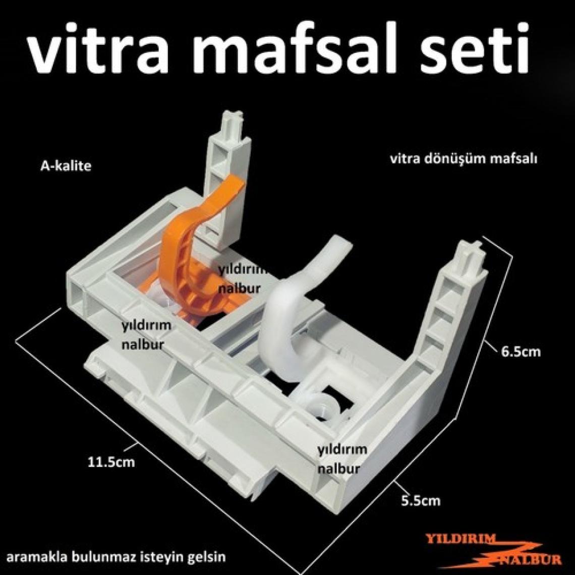 VitrA Gömme Rezervuar Dönüşüm Mafsal Seti Çift Kademe Kaldıraç