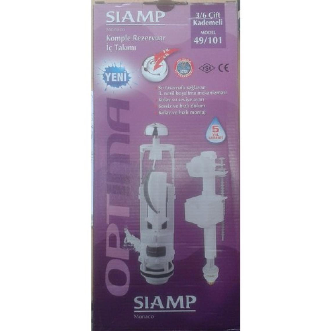 Siamp 49 / 101 Çift Kademeli Rezervuar Iç Takımı