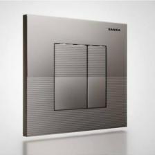 Sanica Rezervuar Panel Takımı Mat Krom P03 - 21x18 cm