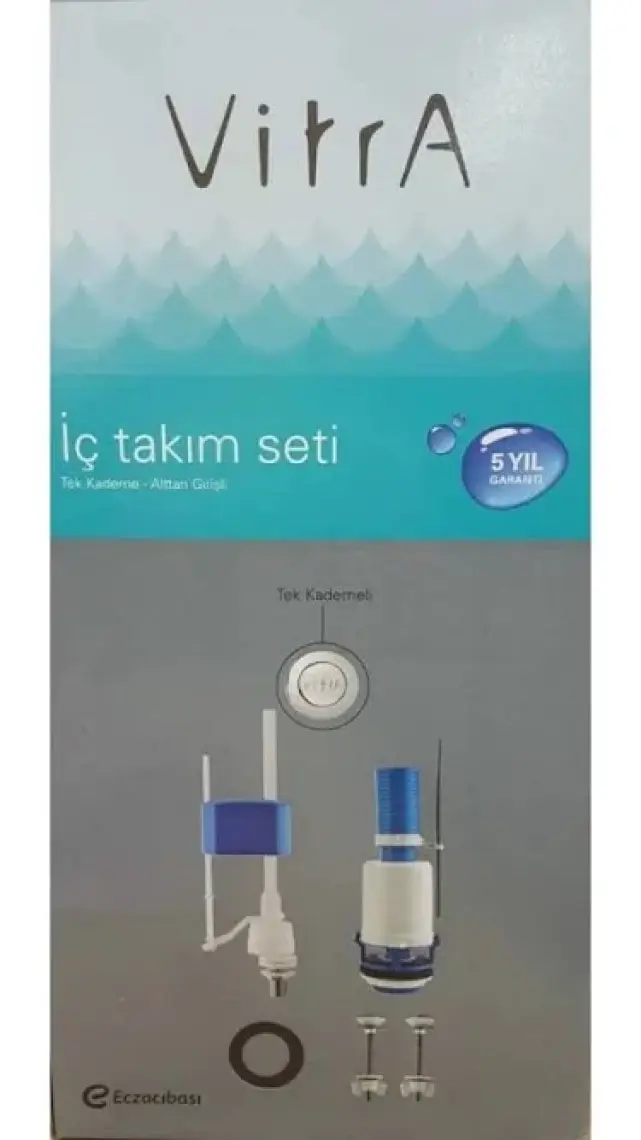 VitrA 330B1314 Rezervuar İç Takım, Alttan Su Girişli, 6 L