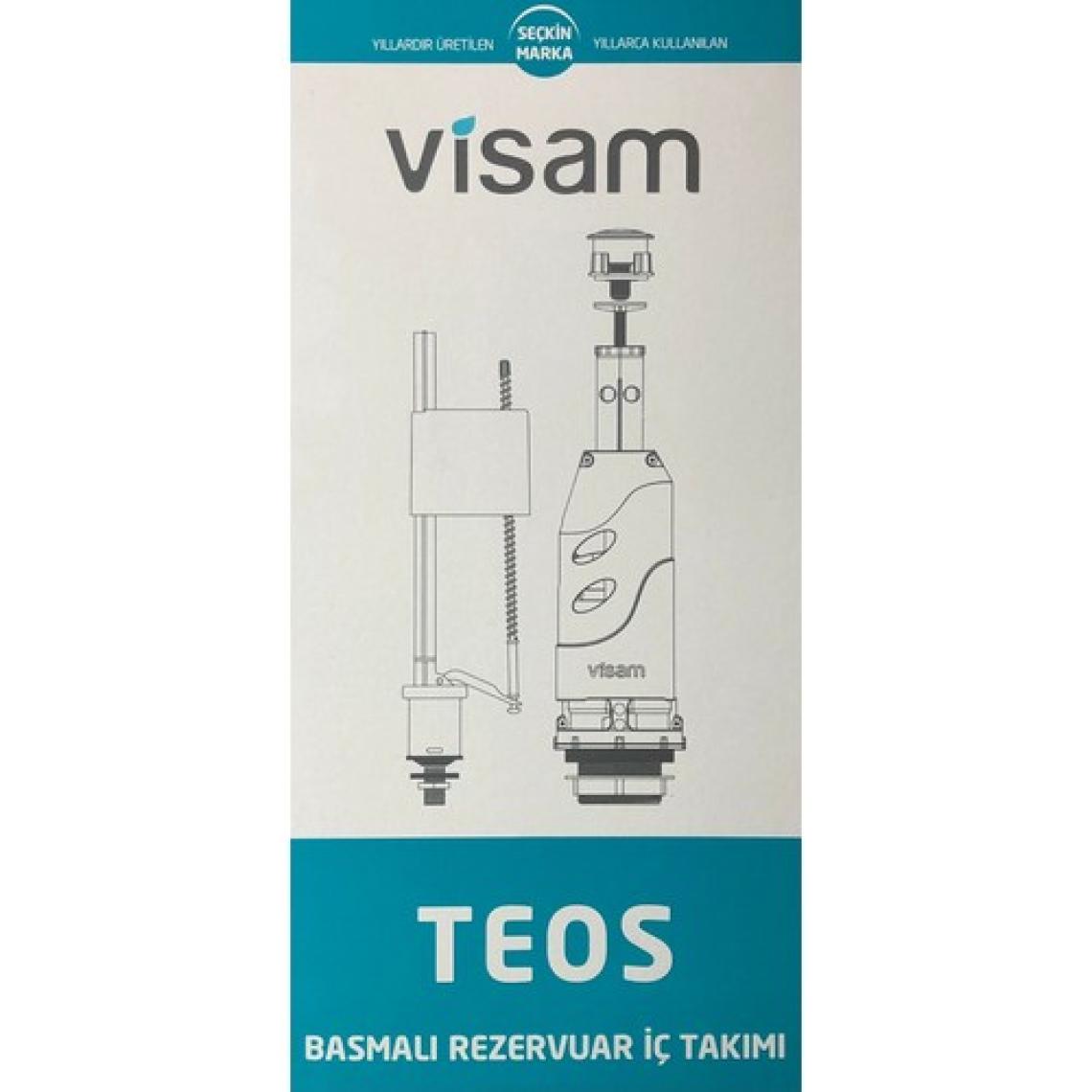 Visam Visam(Teos) Basmalı Klozet Rezervuar Iç Takım