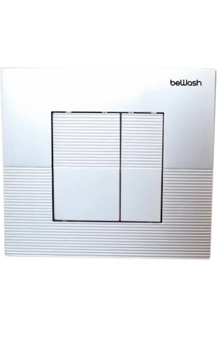 Sanica Rezervuar Panel Takımı Mat Krom Kaplama P03 21 x 18 cm