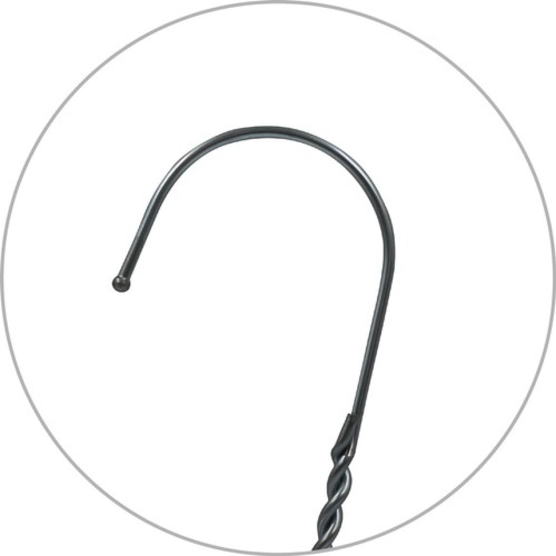 Ganteks Tel 10'lu Elbise ve Kıyafet Askısı
2.2 mm 
Metal Elbise Askısı