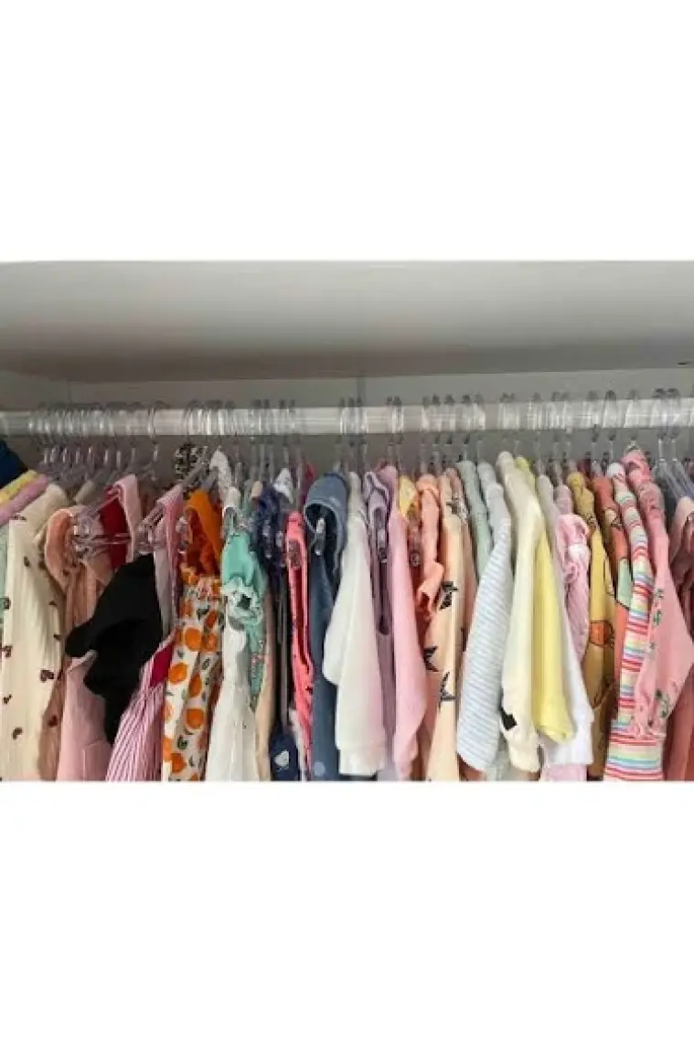 Askıcı Bebek Askısı Şeffaf Kristal 24 Adet