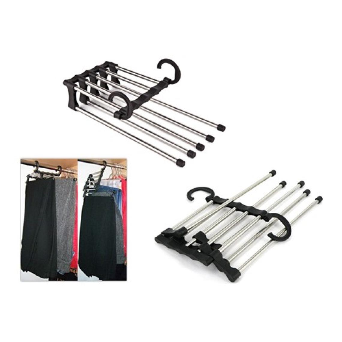 Pratik Pantolon Askısı Elbise Askısı 5'li Magic Hanger