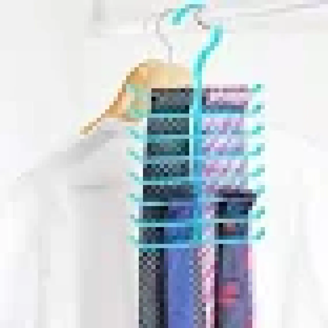 DECOBELLA® Şeffaf Kravat Askısı
