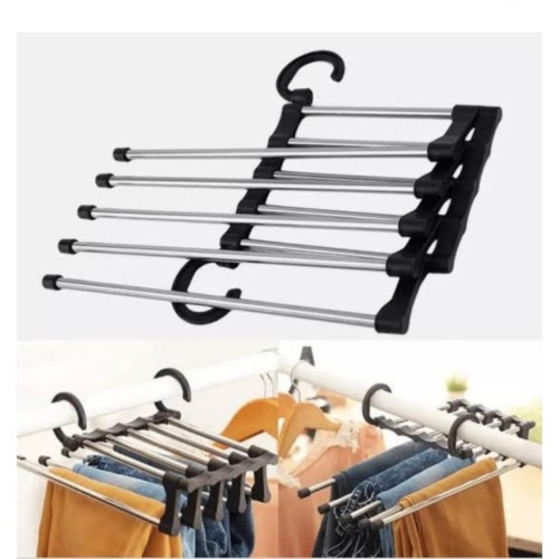 Newstore Home Hareketli 5 Lı Pantolon Kravat Askısı