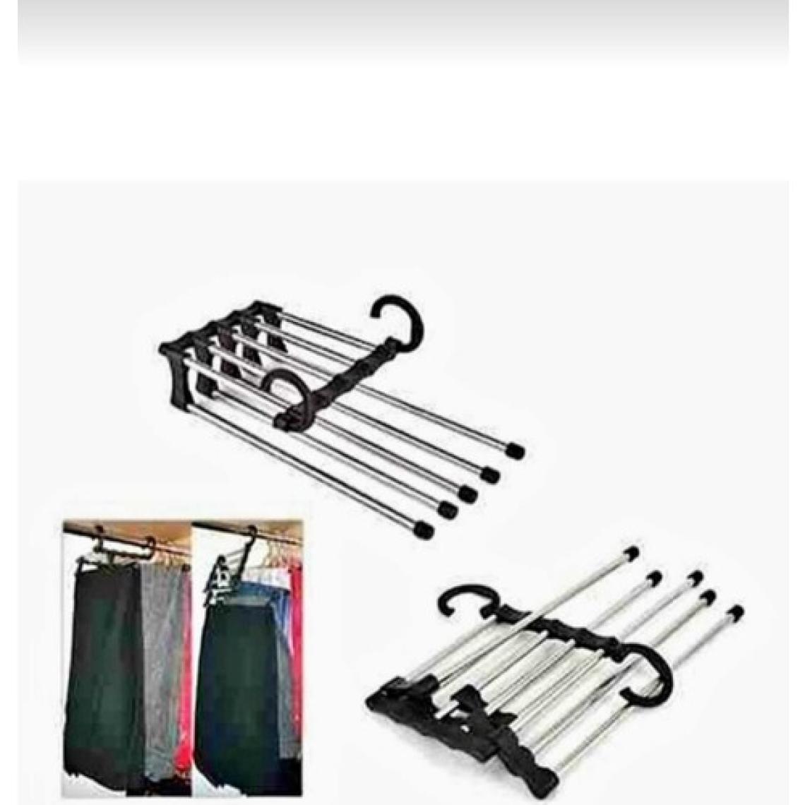 Newstore Home Hareketli 5 Lı Pantolon Kravat Askısı