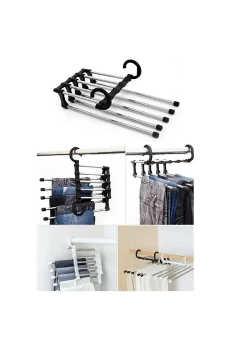 Organizer Dolap Içi Pantolon Askısı Katlabilir