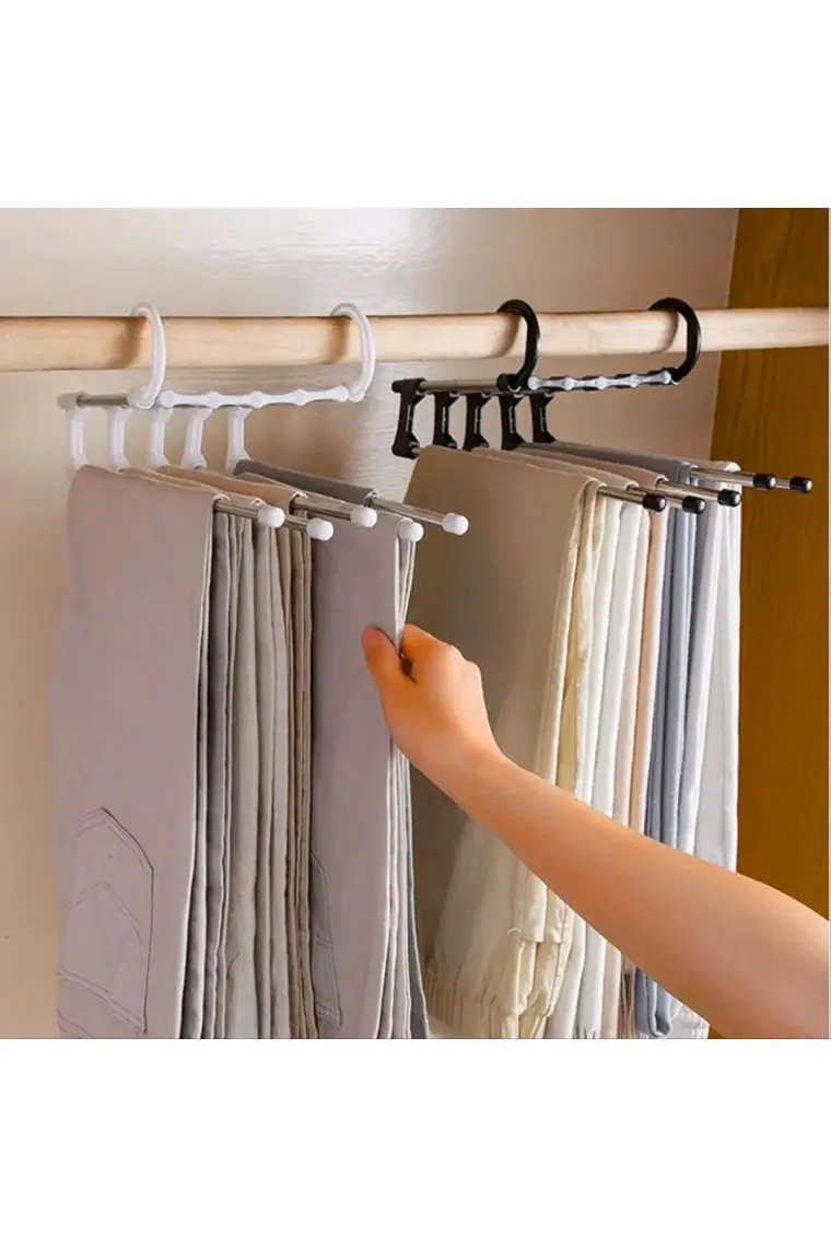Organizer Dolap Içi Pantolon Askısı Katlabilir