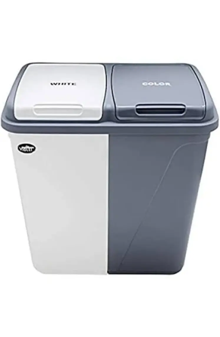 Kirli Çamaşır Sepeti Iki Bölmeli 90 Litre (büyük)