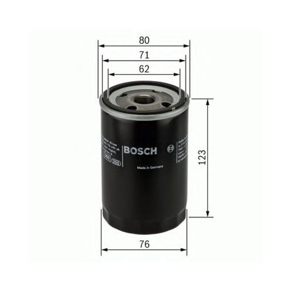 Bosch 0451103033 Yağ Filtresi Caddy-Golf-Jetta-Passat-Polo-Bora-T5-Lt28-35-Lt40-55-Ibıza-Leon-Toledo-Octavıa(Siboplu)