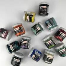 Hazır Çini Ve Seramik Boyası 6504 Siyah Tahrir 40 Ml
