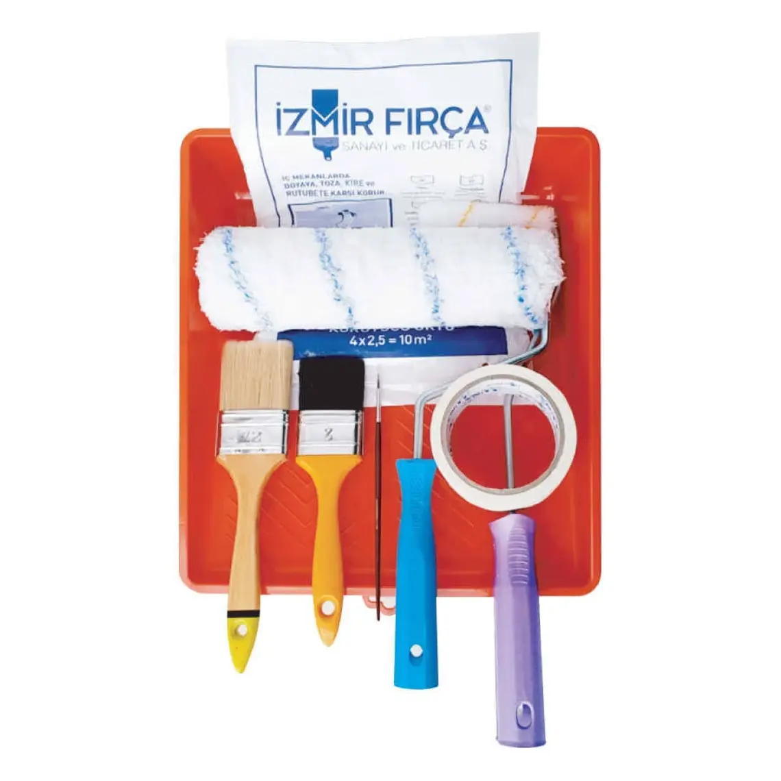 Ennalbur İzmir Fırça Profesyonel Set 25 Cm