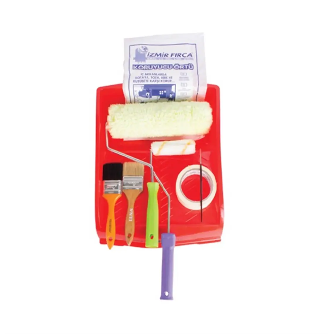 Ennalbur İzmir Fırça Profesyonel Set 25 Cm
