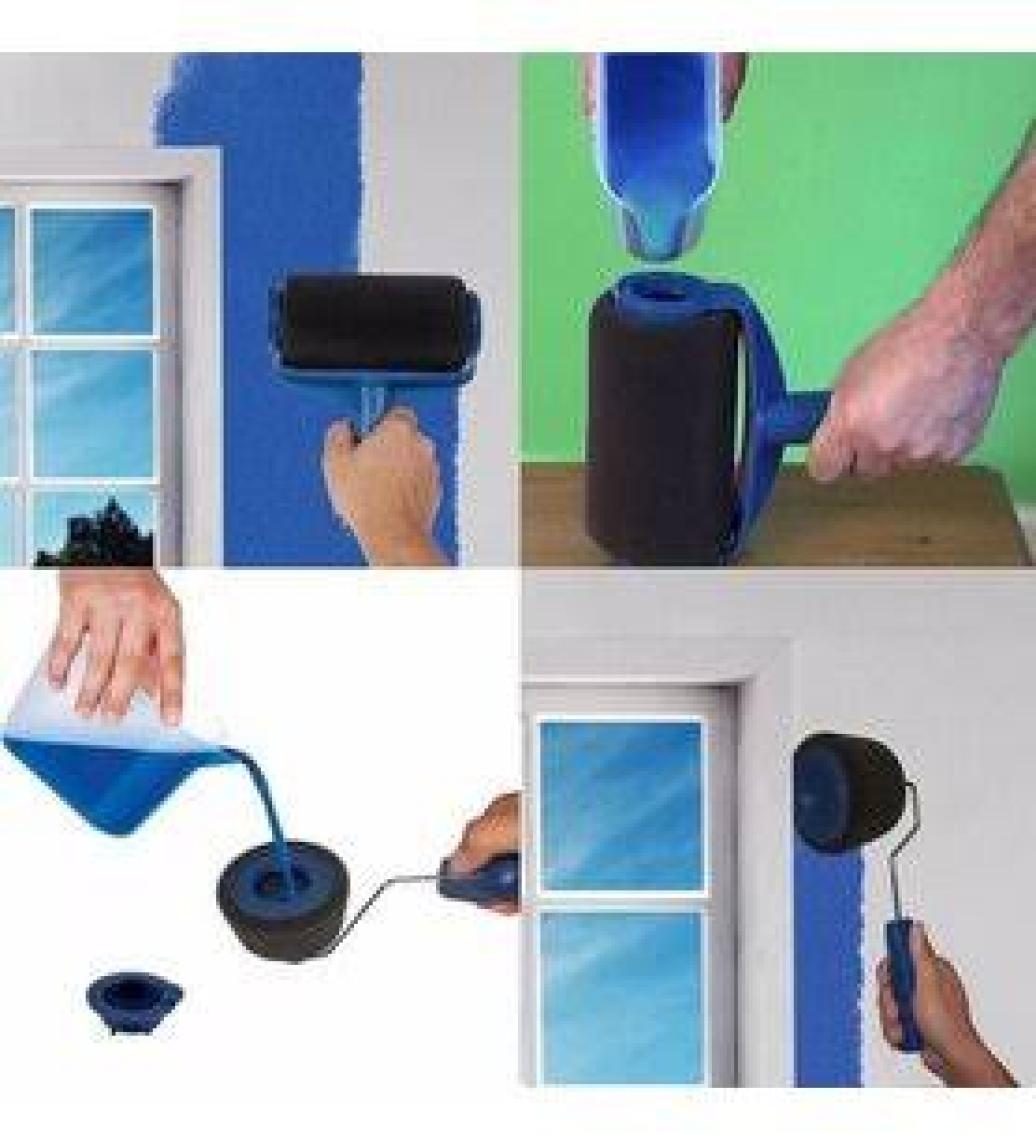 Ozcmax Paint Roller Damlatmayan Boya Rulosu Set Duvar Boyama Seti