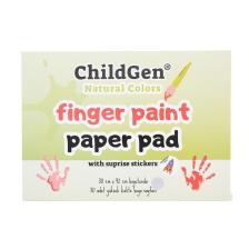 Parmak Boya Resim Defteri - Finger Paper Pad