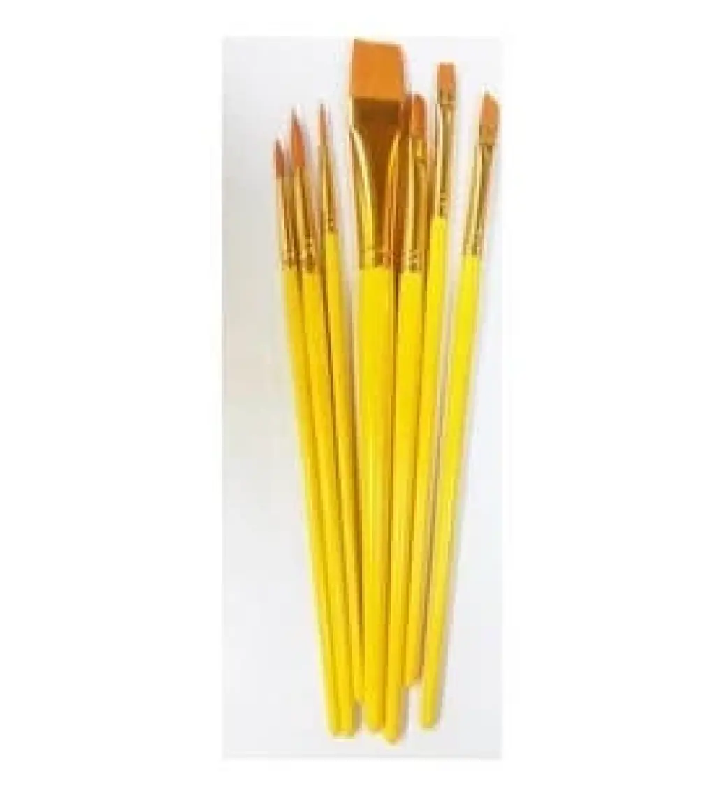 Academy 7'li Sentetik Kıl Fırça Seti Set 3 / 7500.s3