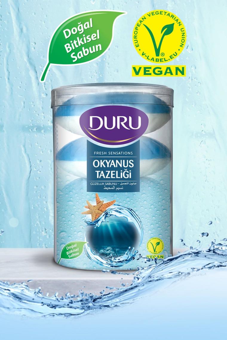 Fresh Sensations Okyanus Tazeliği 16 Adet Güzellik Sabunu 4x400gr
