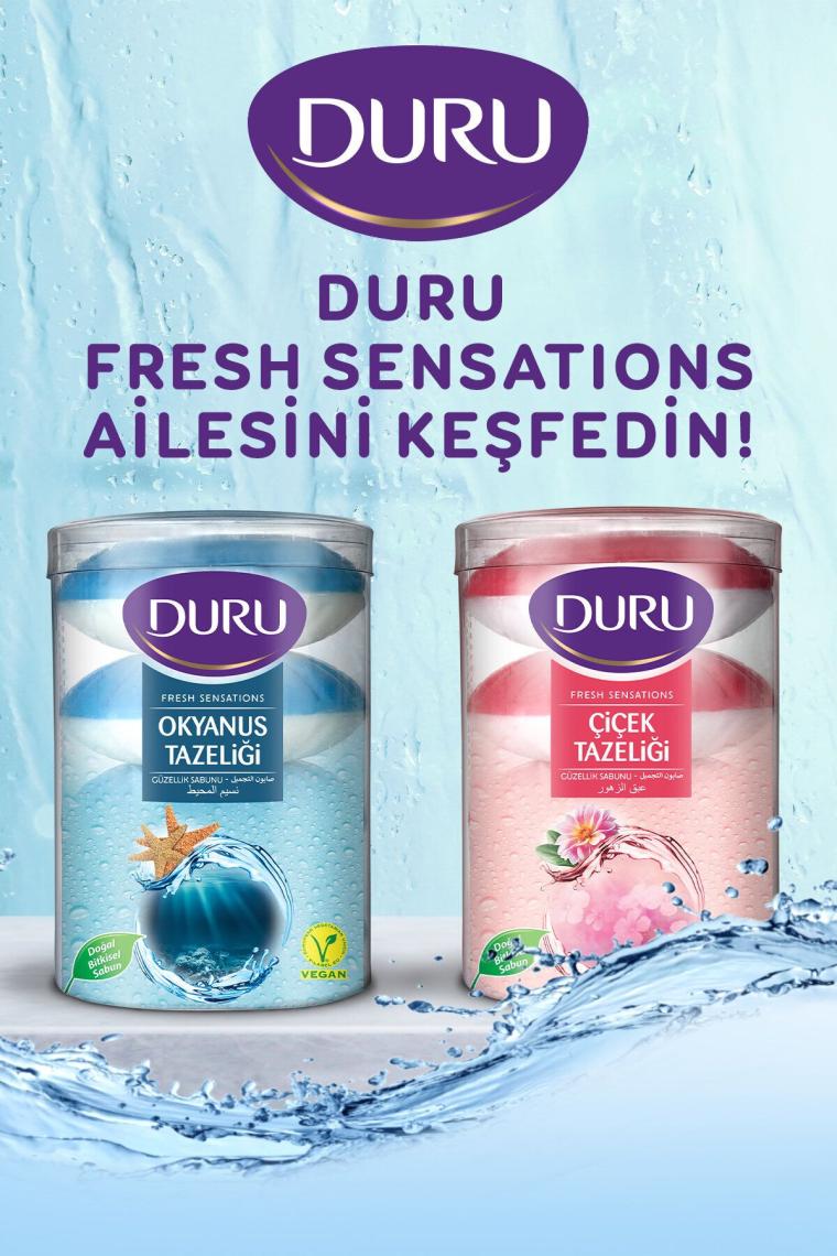 Fresh Sensations Okyanus Tazeliği 16 Adet Güzellik Sabunu 4x400gr