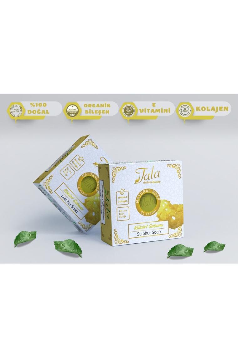 Kükürt Sabunu Doğal Sivilce Akne Uyuz Karşıtı Kükürtlü Sabun 150 gr