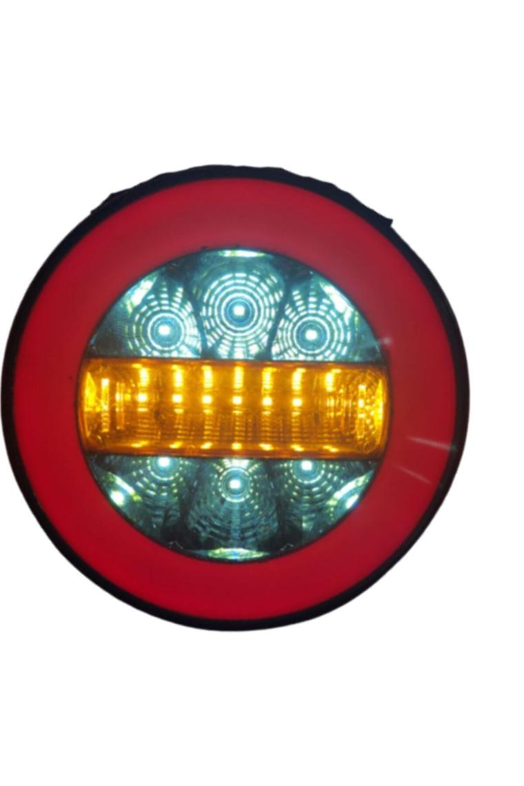 Wolfram Hamburger Stop Neon LED 4 Fonksiyon Sol 10/30V