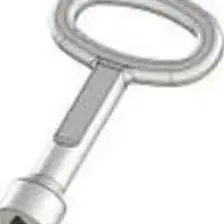AlanSansli Pano Kilidi Anahtarı Üçgen 6.5 Mm