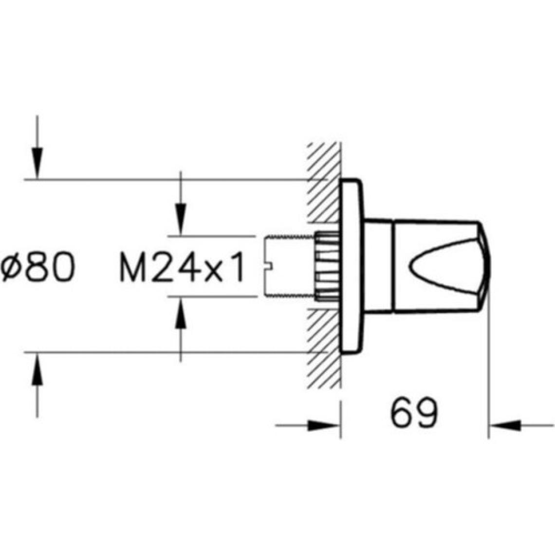 Artema Ankastre Stop Valf A41443