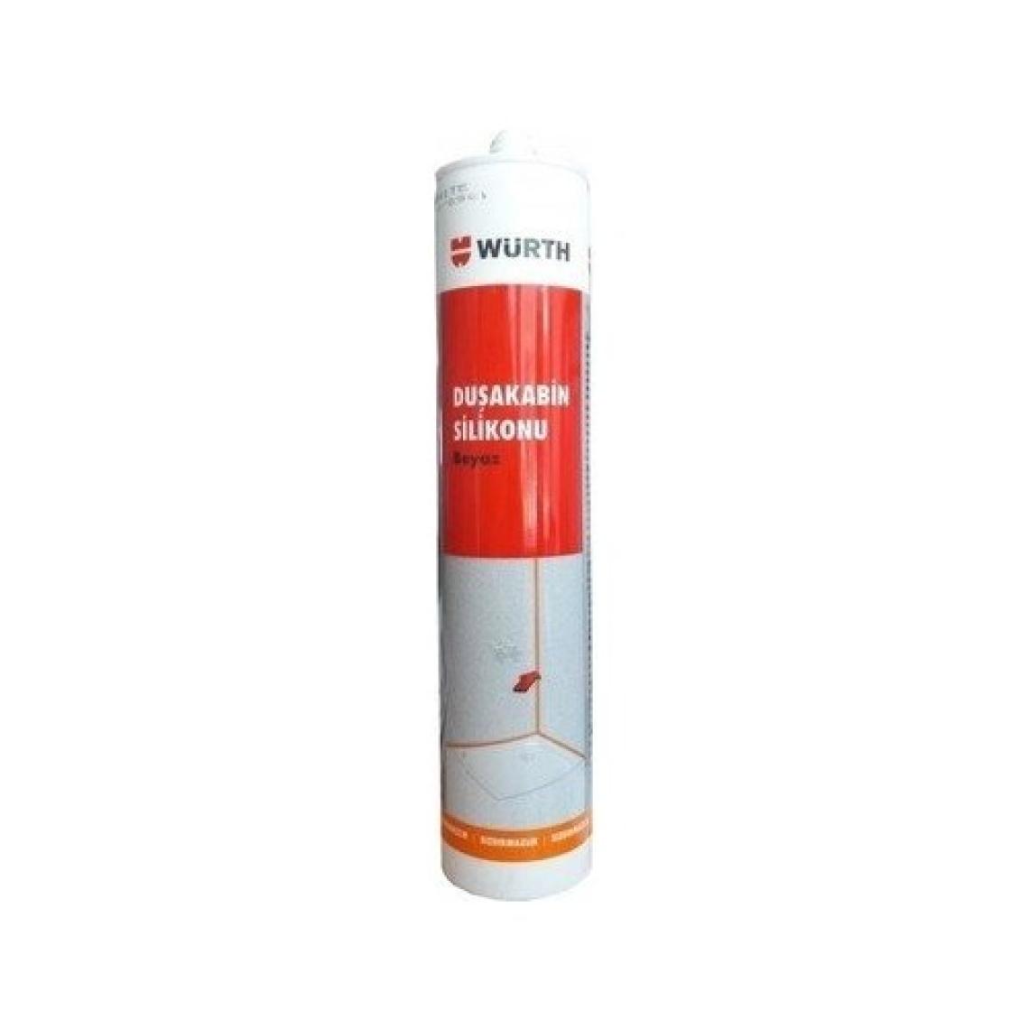 Würth Duşakabin Silikonu 310 ml Beyaz