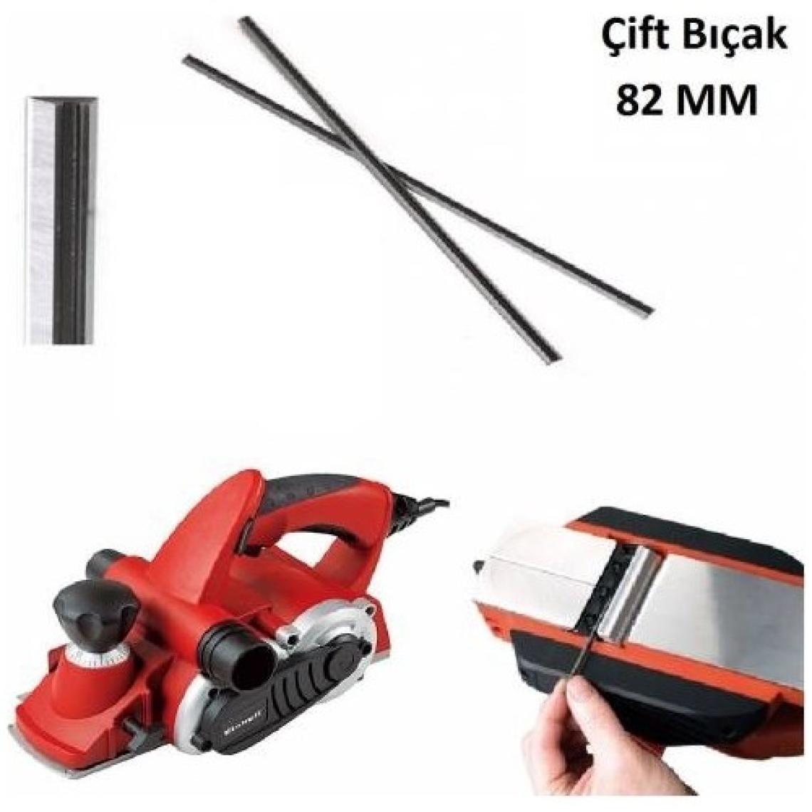 Depolife Elekrikli Planya Makinası Için Rende Bıçağı Ahşap Kesici 2 Adet Takım Ince Bıçak Seti