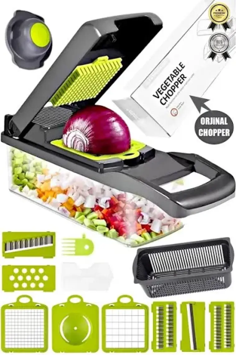 Patates Sebze Küp Rende Salata Peynir Soğan Doğrayıcı Dicer Mandolin Dilimleyici Jülyen Kesici Mutfak Rende Seti