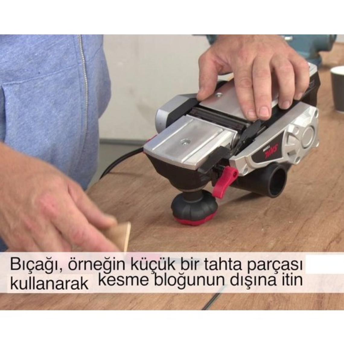 Depolife Planya Rende Makinası Için Bıçak Elektrikli Rende Makina Kesici Takım Bıçağı 2li Set
