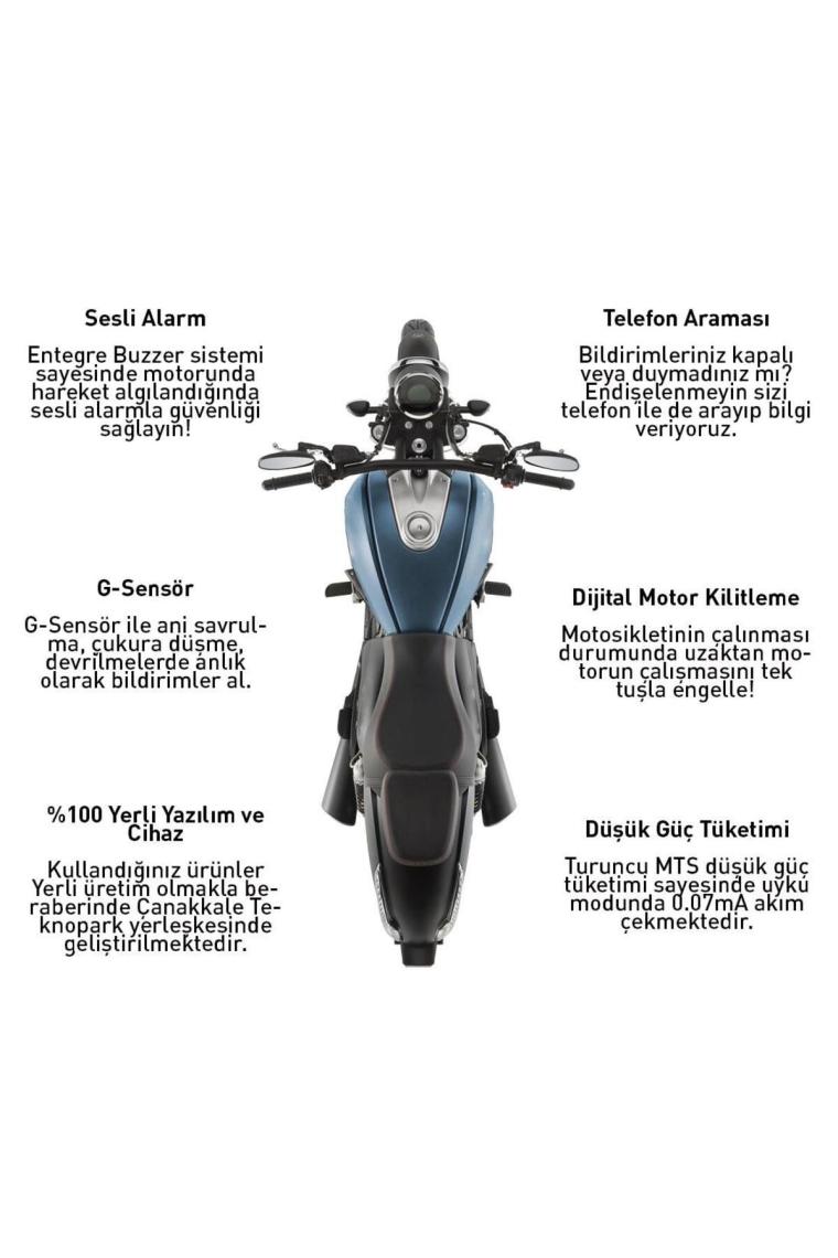Turuncu Motosiklet Takip Cihazı ( 24 Aylık )