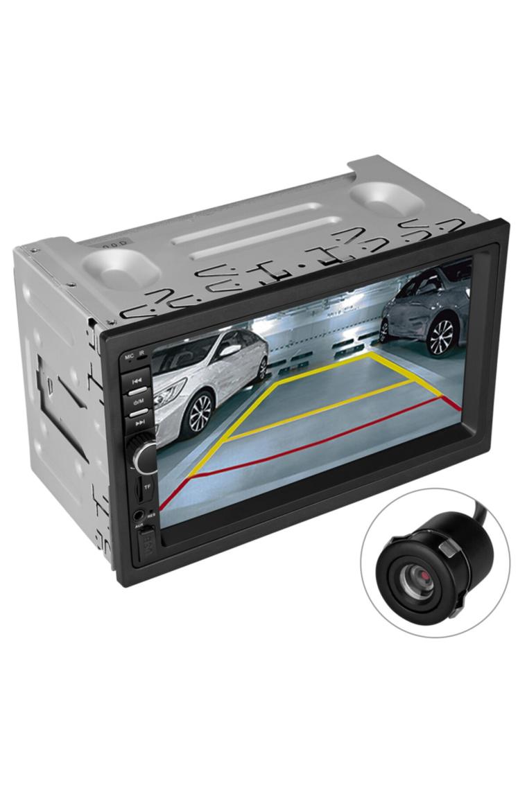 Mc-x200d 7 Tft Usb-sd-bluetooth Geri Vites Kameralı Double Dın 4*50w Multimedia Ekran