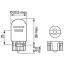Bosch Dipsiz Ampul T20 12V 21/5W 2 Adet