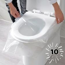 ThreeMB Toys 10 Adet Tek Kullanımlık Klozet Örtüsü